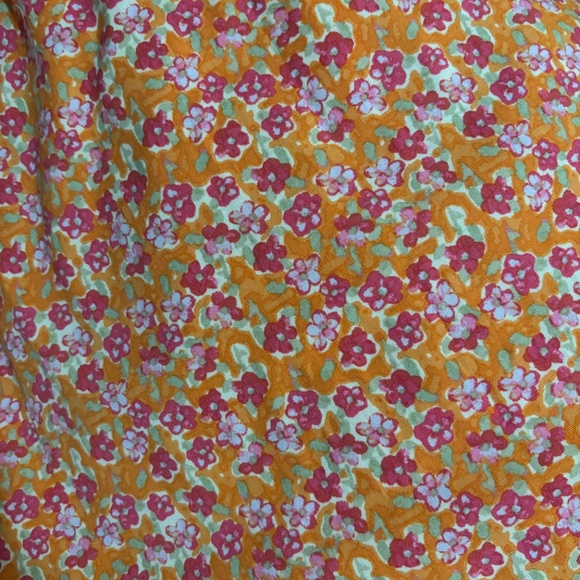 Wild Fable orange floral dress - Picture 4 of 4